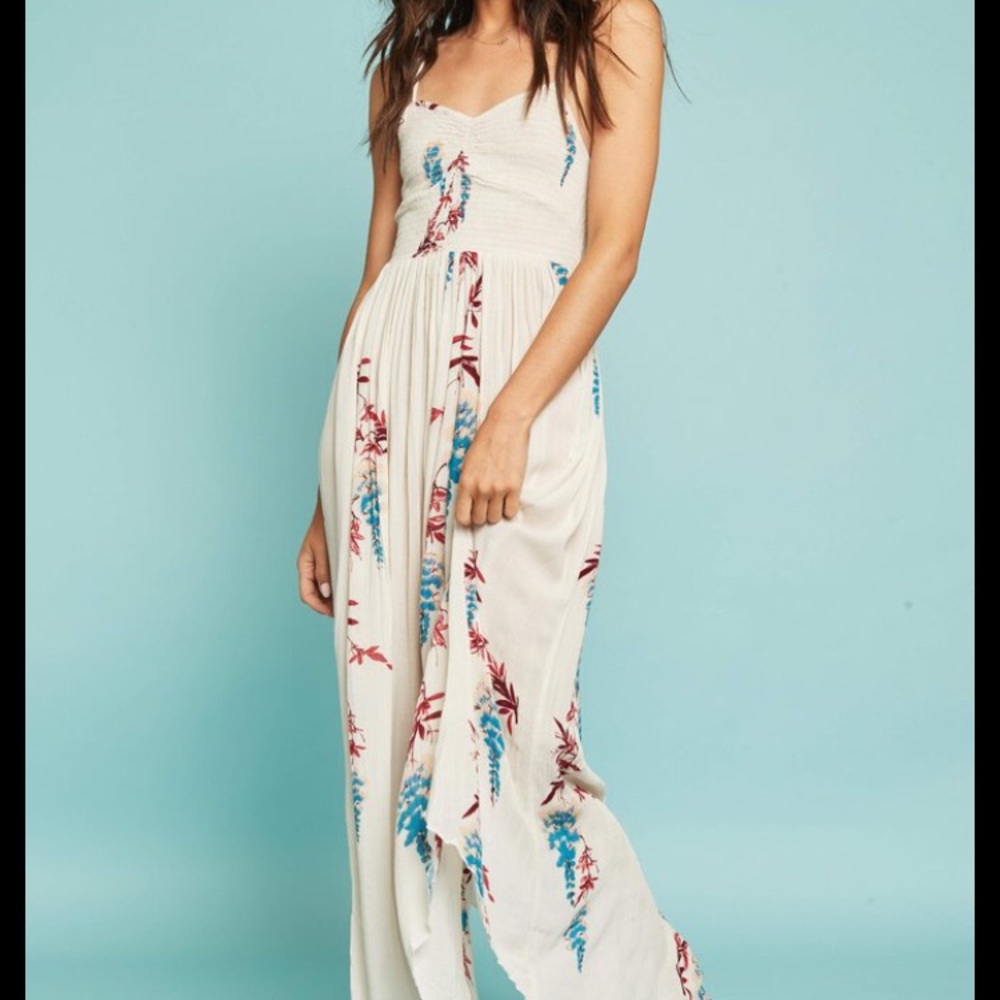 NEW Free People Beau Slip Dress Cream